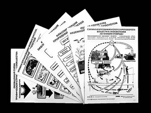 Комплект таблиц по экологии "Экосистема-экологическая единица окружающей среды" (ламинированные, А4, 12 штук) - fgospostavki.ru - Томск