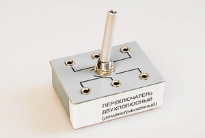 Переключатель двухполюсный (демонстрационный) - fgospostavki.ru - Томск