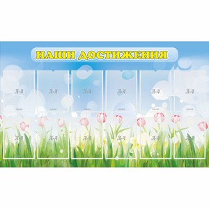 Стенд "Наши достижения" с 12 карманами - fgospostavki.ru - Томск
