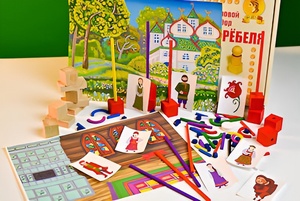 Игровой набор Фребеля "Аленький цветочек" (серия "Сказочный мир". Выпуск 2) - fgospostavki.ru - Томск