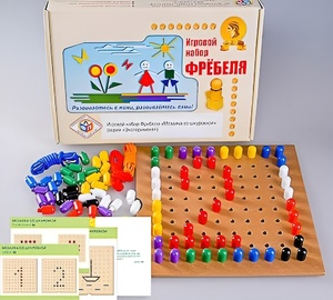 Игровой набор Фребеля "Мозаика со шнуровкой" (серия "Эксперимент") - fgospostavki.ru - Томск