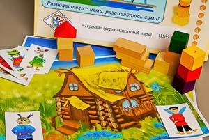 Игровой набор Фребеля "Теремок" (серия "Сказочный мир". Выпуск 1) - fgospostavki.ru - Томск