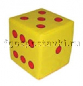 Кубик "Бросайка" с точками - fgospostavki.ru - Томск
