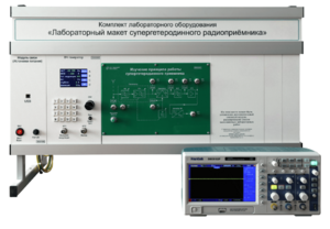 Комплект лабораторного оборудования «Лабораторный макет супергетеродинного радиоприёмника»  - fgospostavki.ru - Томск