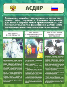 Стенд "Чрезвычайные ситуации техногенного, военного, природного характера" Вариант 1 - fgospostavki.ru - Томск
