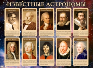 Стенд "Известные астрономы" - fgospostavki.ru - Томск