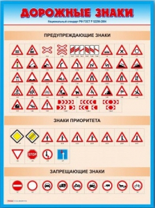 Стенды "Дорожные знаки № 4" - fgospostavki.ru - Томск