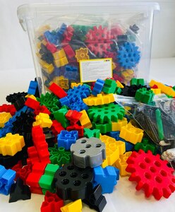 Конструктор Шестеренки (STEM Junior) 300 деталей  - fgospostavki.ru - Томск