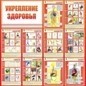 Стенд "Укрепление здоровья" - fgospostavki.ru - Томск