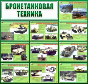 Стенд "Бронетанковая техника" - fgospostavki.ru - Томск