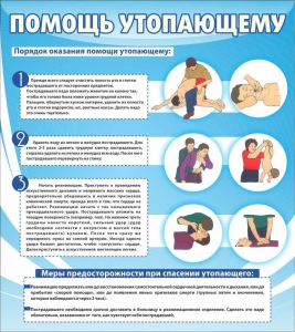 Стенд "Помощь утопающему" - fgospostavki.ru - Томск