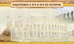 Стенд "Подготовка к ЕГЭ и ОГЭ по истории" - fgospostavki.ru - Томск