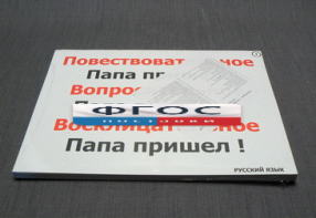 Опорные таблицы по русскому языку для начальной школы (56 шт.) А3 - fgospostavki.ru - Томск