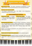 Стенд "Музыкальные жанры" - fgospostavki.ru - Томск