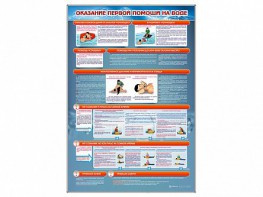 Стенд "Оказание первой помощи на воде" - fgospostavki.ru - Томск