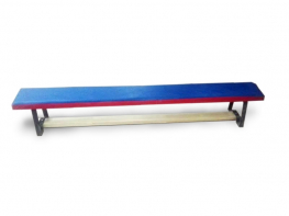 Скамейка гимнастическая мягкая (металлические ножки) (3,0 м)  - fgospostavki.ru - Томск