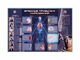 Электрифицированный стенд "Вредные привычки: наркомания" - fgospostavki.ru - Томск