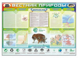 Стенд-уголок "Вестник природы" Вариант 1 - fgospostavki.ru - Томск