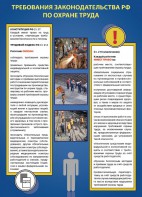 Комплект плакатов "Охрана труда на объекте" - fgospostavki.ru - Томск