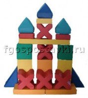 Мягкий модуль-конструктор "Башня" (21 элемент) - fgospostavki.ru - Томск