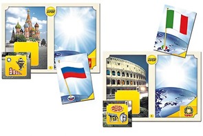 Настольно-печатная игра "Флаги стран мира 1. Европа" - fgospostavki.ru - Томск