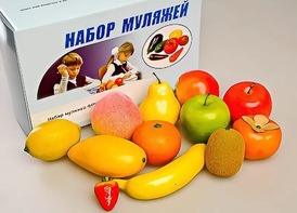 Набор муляжей фруктов - fgospostavki.ru - Томск