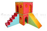 Домик игровой двухэтажный (комплект) - fgospostavki.ru - Томск