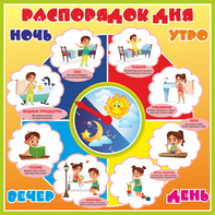 Стенд "Распорядок дня" - fgospostavki.ru - Томск