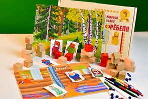 Игровой набор Фребеля "Три медведя" (серия "Сказочный мир". Выпуск 2) - fgospostavki.ru - Томск
