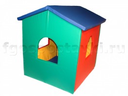 Домик игровой без аппликаций (трансформируется в маты) - fgospostavki.ru - Томск