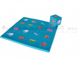 Игровой мат "Море" с кубиком - fgospostavki.ru - Томск