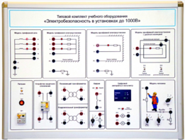 Типовой комплект учебного оборудования «Электробезопасность в установках до 1000 В»  - fgospostavki.ru - Томск