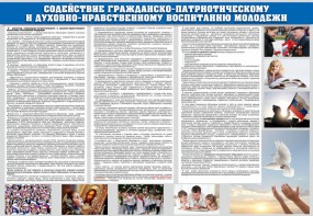 Стенд "Содействие гражданско-патриотическому и духовно-нравственному воспитанию молодежи" - fgospostavki.ru - Томск