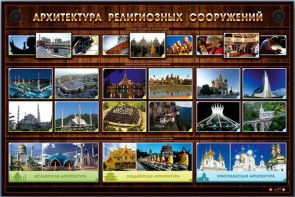 Интерактивный электрифицированный стенд "Архитектура религиозных сооружений" - fgospostavki.ru - Томск