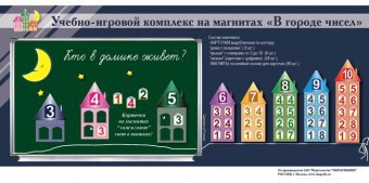 "В городе чисел". Для лучшего понимания и запоминания состава чисел первого десятка - fgospostavki.ru - Томск
