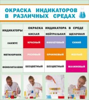 Стенд "Окраска индикаторов в различных средах" - fgospostavki.ru - Томск