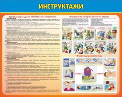 Стенд "Инструктажи" - fgospostavki.ru - Томск