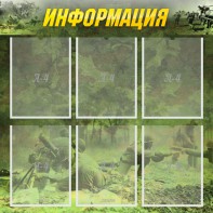 Стенд "Информация" Вариант 5 - fgospostavki.ru - Томск