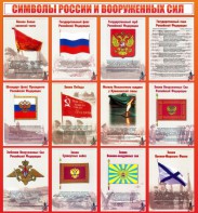 Стенд "Символы России и вооруженных сил" - fgospostavki.ru - Томск