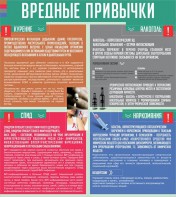 Стенд "Вредные привычки" - fgospostavki.ru - Томск
