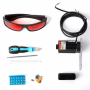 Ресурсный набор для плоттера 445nm 1600mW Blue Laser Components Engraver  Pack - fgospostavki.ru - Томск