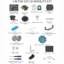 Robo kit DIYGO Мобильный робот с колесами всенаправленного движения - fgospostavki.ru - Томск